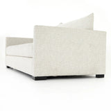 A simple, stylish silhouette redefines the classic sofa bed. With knife-edge pillows and high-performance upholstery, a discreetly concealed sleeper mechanism allows for one-step pullout with ultimate ease. Unfolded, sofa cushions form a comfortable Queen-size bed, ready to welcome overnight guests or make movie nights a little comfier. Amethyst Home provides interior design, new home construction design consulting, vintage area rugs, and lighting in the Houston metro area.
