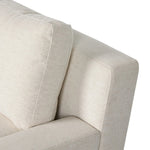 Featuring Yelena Crypton Nomad Snow 3-Piece Sectional by Four Hands at Amethyst Home. Add a touch of modern sophistication to your space with the streamlined silhouette and dramatic side profile of this track arm sectional. Subtle tapering along the side adds visual interest, while the bench-style seating invites relaxation. Extra plush foam cushions and S-. Amethyst Home provides interior design, new home construction design consulting, vintage area rugs, and lighting in the Nashville metro area.