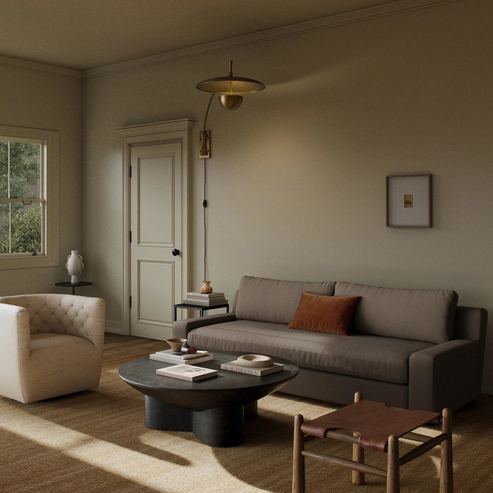 As fans of clean style at Amethyst, we love the designer inspired Yelena Sofa - Savoy Coffee. This item pairs well with other brands such as Verellen and is perfect for coastal homes Amethyst Home provides interior design, new home construction design consulting, vintage area rugs, and lighting in the Nashville metro area.