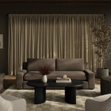 As fans of clean style at Amethyst, we love the designer inspired Yelena Sofa - Savoy Coffee. This item pairs well with other brands such as Verellen and is perfect for coastal homes Amethyst Home provides interior design, new home construction design consulting, vintage area rugs, and lighting in the Washington metro area.