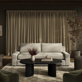 As lovers of organic modern aesthetics at Amethyst, we love the optimistic inspired Yelena Sofa - Savoy Parchment. This item pairs well with other brands such as Four Hands and is perfect for eclectic homes Amethyst Home provides interior design, new home construction design consulting, vintage area rugs, and lighting in the Monterey metro area.