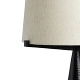 Featuring Ziggy Hammered Black Aluminum Table Lamp by Four Hands at Amethyst Home. A tapered silhouette in black, hand-hammered aluminum gives this architectural table lamp its textured shape. A beige cotton shade adds a casual look with contrast.Overall Dimensions: 19.00"w x 19.00"d x 31.00"hWeight : 11.50 lbsMaterials : Aluminum, Thermoplastic. Amethyst Home provides interior design, new home construction design consulting, vintage area rugs, and lighting in the Park City metro area.