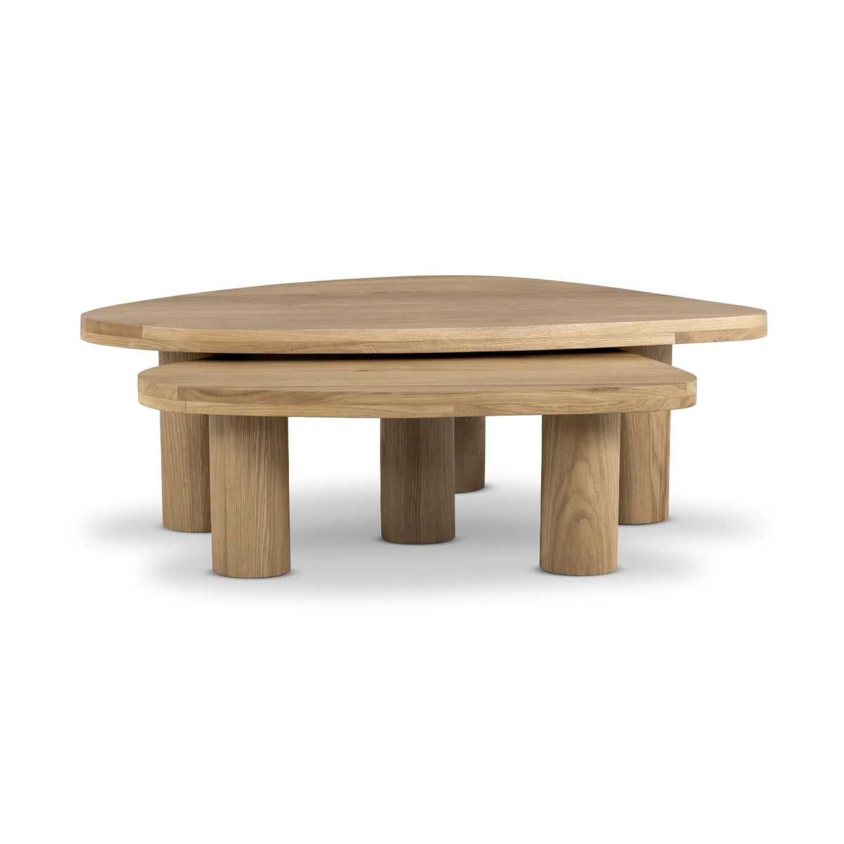 Zion Natural Oak Nesting Coffee Tables | ready to ship!