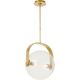 Fues Medium Pendant - Natural Brass | shipping 10/11/2026