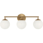 Satin Brass Bulb(s) Included