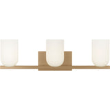 Satin Brass Bulb(s) Included