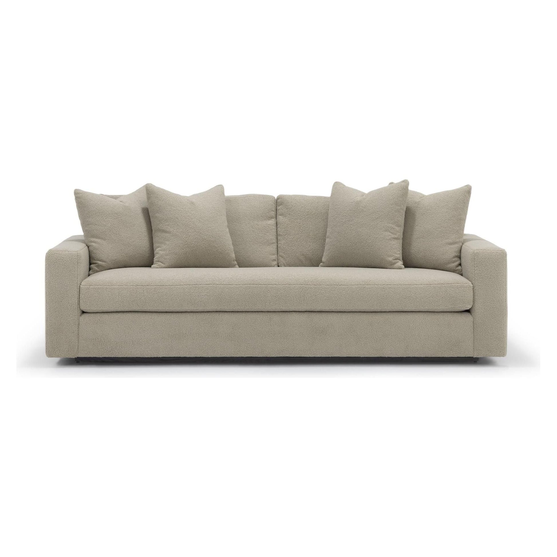 A Verellen best-seller, the Gregoire Sofa Family brings a fresh look to any living room or lounge area. This is made with a sustainably harvested hardwood frame and 8-way hand-tied seat construction. It comes standard with: Amethyst Home provides interior design, new home construction design consulting, vintage area rugs, and lighting in the Miami metro area.