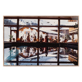 Gasthof Post Pool by Slim Aarons - Rustic Walnut