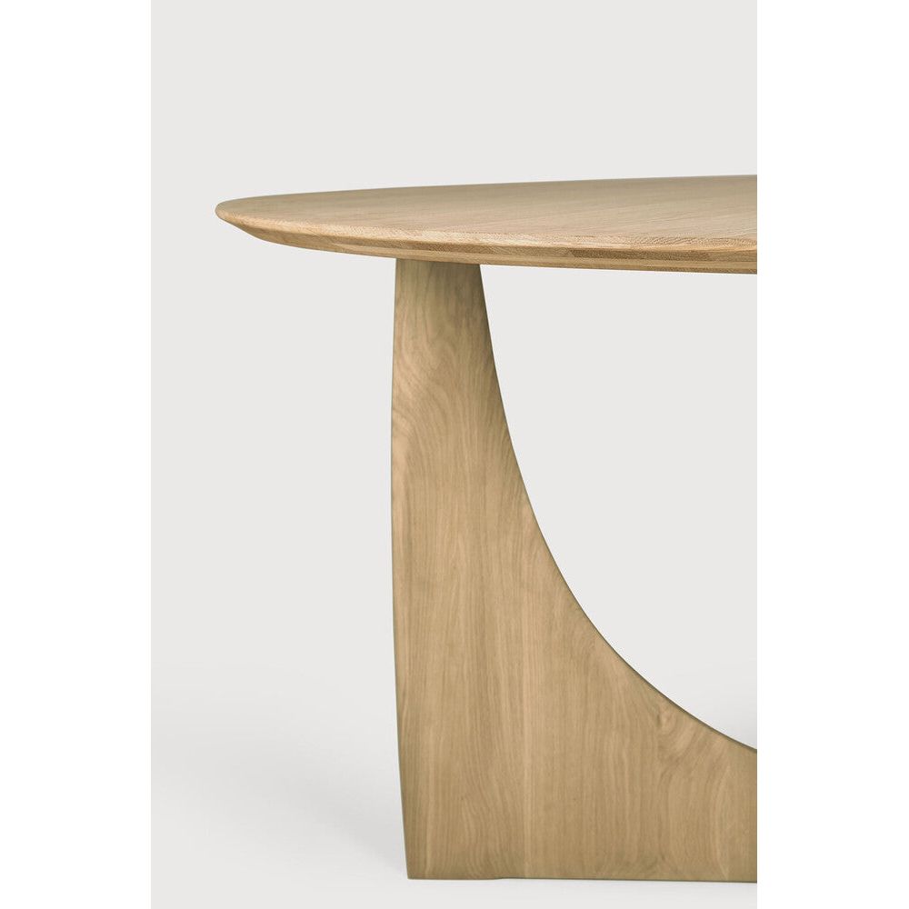 Geometric Oak Round Dining Table | ready to ship!