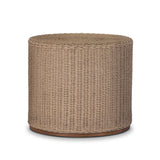 Giles Outdoor Woven Umbrella Cover-Round - Stained Toasted Brown-FSC | shipping 10/10/2026