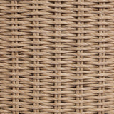Giles Outdoor Woven Umbrella Cover-Square - Stained Toasted Brown-FSC | shipping 10/10/2026