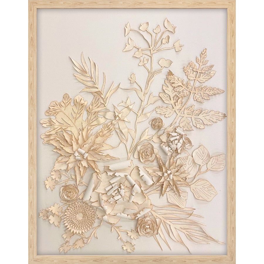 Golden Blossom II Art