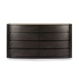 Greer 8 Drawer Dresser - Smoked Black Sungkai | shipping 10/10/2026