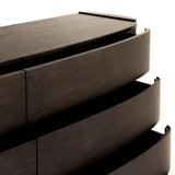 Greer 8 Drawer Dresser - Smoked Black Sungkai | shipping 10/10/2026