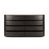 Greer 8 Drawer Dresser - Smoked Black Sungkai | shipping 10/10/2026