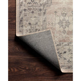 Featuring Hathaway Java/Multi Runner by Loloi at Amethyst Home. Featuring soft motifs in a carefully curated color palate of ivory, red, grey, and hints of blue, the Hathaway Java / Multi area rug captures the essence of one-of-a-kind vintage or antique area rug at an attractive price.
This rug is ideal for high traffic areas due to the rug's power-loomed du.  Amethyst Home provides interior design, new home construction design consulting, vintage area rugs, and lighting in the Houston metro area.
