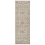 Featuring Hathaway Beige/Multi Runner by Loloi at Amethyst Home. Featuring soft motifs in a carefully curated color palate of beige, ivory, and hints of black, the Hathaway Beige / Multi area rug captures the essence of one-of-a-kind vintage or antique area rug at an attractive price.
This rug is ideal for high traffic areas due to the rug's power-loomed dura.  Amethyst Home provides interior design, new home construction design consulting, vintage area rugs, and lighting in the Austin metro area.
