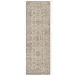 Featuring soft motifs in a carefully curated color palate of beige, ivory, and hints of black, the Hathaway Beige / Multi area rug captures the essence of one-of-a-kind vintage or antique area rug. This rug is ideal for high traffic areas such as living rooms, dining rooms, kitchens, hallways, and entryways.