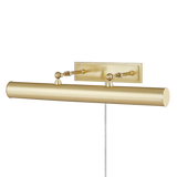 Holly Plug-In Picture Light - Aged Brass | ready to ship!