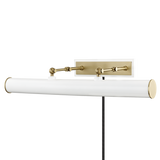 Holly Plug-In Picture Light - Aged Brass/Soft Off White | ready to ship!