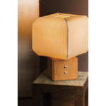 Brice is a study in contrast—pairing lightness and structure through a sculptural, design-forward silhouette. A handmade paper voluminous shade, appears to gently billow from its solid white oak base, evoking a sense of quiet movement. Decorative Polished Nickel buttons lend a subtle detail that elevates the piece with just the right edge Amethyst Home provides interior design, new home construction design consulting, vintage area rugs, and lighting in the Austin metro area.