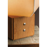 Brice is a study in contrast—pairing lightness and structure through a sculptural, design-forward silhouette. A handmade paper voluminous shade, appears to gently billow from its solid white oak base, evoking a sense of quiet movement. Decorative Polished Nickel buttons lend a subtle detail that elevates the piece with just the right edge Amethyst Home provides interior design, new home construction design consulting, vintage area rugs, and lighting in the Boston metro area.