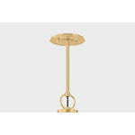 The Burghley family channels a tailored aesthetic with clean lines and sleek metal shades. Featuring Mark D. Sikes’ signature brass ball detail as well as stylish bolts securing the shades, Burghley makes heritage-inspired silhouettes feel fresh. Amethyst Home provides interior design, new home construction design consulting, vintage area rugs, and lighting in the Charlotte metro area.