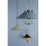 This classic metal shade design feels special with fresh finish combinations and sleek, heritage-inspired details. The contrastiing Aged Brass accents and modern gooseneck arm allow the pendants and sconce an updated, yet classic feel. The tapered shade over a five-light candelabra give the chandelier new traditional appeal. Amethyst Home provides interior design, new home construction design consulting, vintage area rugs, and lighting in the Laguna Beach metro area.
