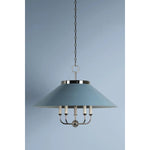 This classic metal shade design feels special with fresh finish combinations and sleek, heritage-inspired details. The contrastiing Aged Brass accents and modern gooseneck arm allow the pendants and sconce an updated, yet classic feel. The tapered shade over a five-light candelabra give the chandelier new traditional appeal. Amethyst Home provides interior design, new home construction design consulting, vintage area rugs, and lighting in the San Diego metro area.