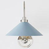 This classic metal shade design feels special with fresh finish combinations and sleek, heritage-inspired details. The contrastiing Aged Brass accents and modern gooseneck arm allow the pendants and sconce an updated, yet classic feel. The tapered shade over a five-light candelabra give the chandelier new traditional appeal. Amethyst Home provides interior design, new home construction design consulting, vintage area rugs, and lighting in the Portland metro area.