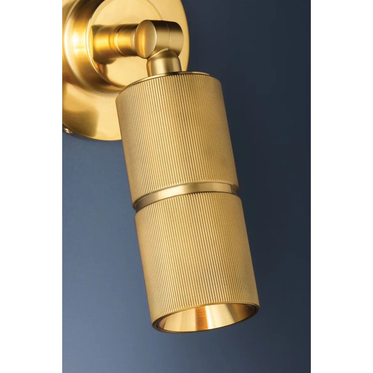 With a circular backplate, mechanical hinge, and stylish knurling details, Truett stands out as a polished lighting essential. It features CSL’s 2” diameter cylinder technology, making it perfect for spaces needing directional wall-mounted lighting. Amethyst Home provides interior design, new home construction design consulting, vintage area rugs, and lighting in the Omaha metro area.