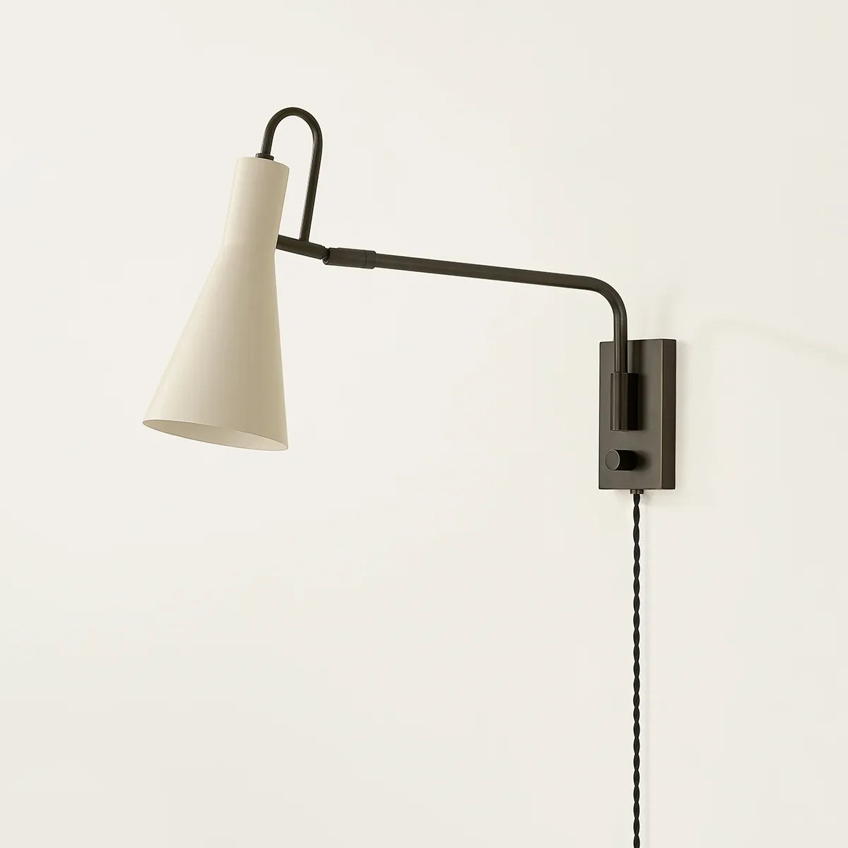 Yvette Wall Sconce - True Bronze/Soft Bisque | shipping 10/14/2025