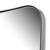 Hamza Floor Mirror - Dark Antique Iron | shipping 11/15/2026