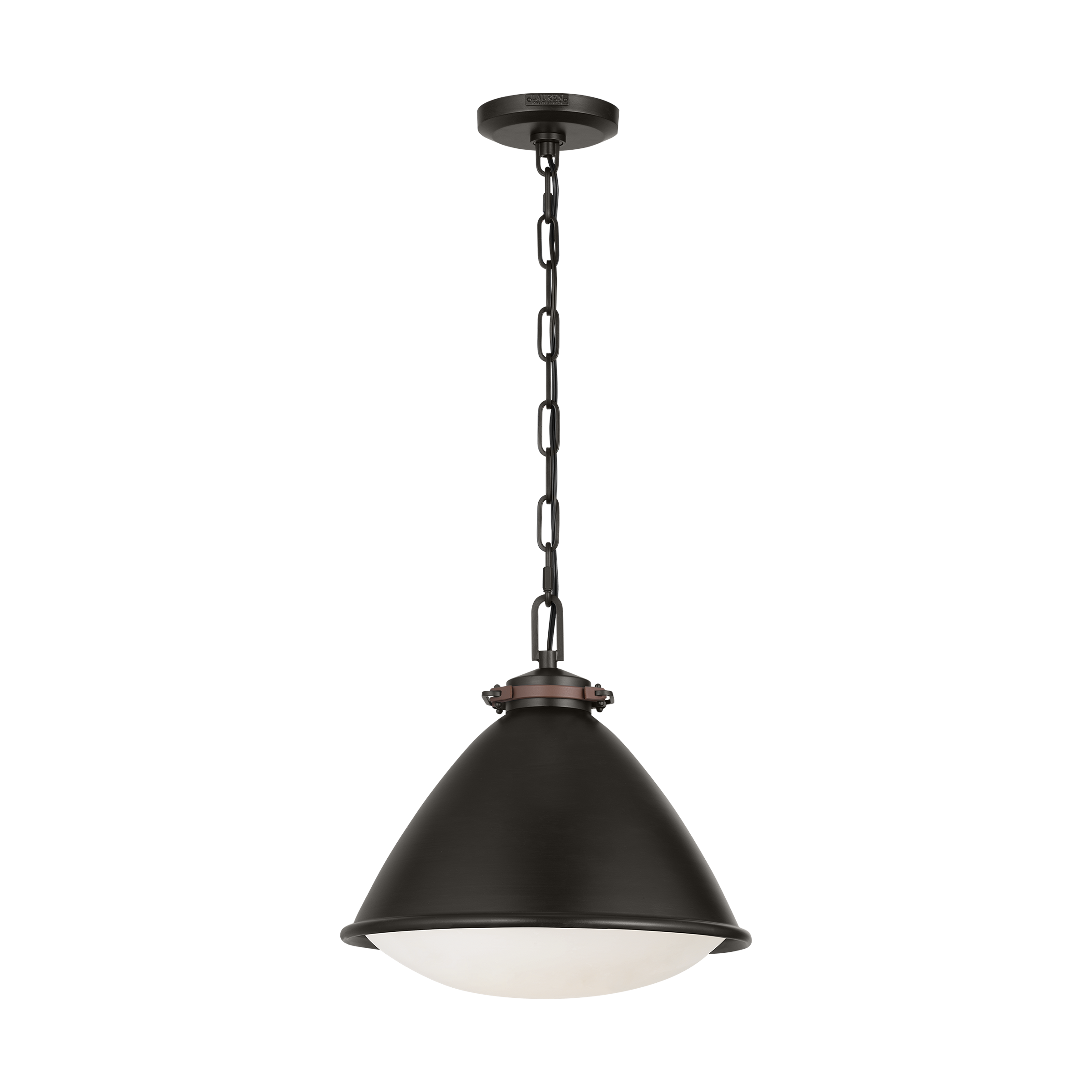 Featuring Hayward Medium Pendant Aged Iron by Visual Comfort at Amethyst Home. Introducing the Hayward Medium Pendant, crafted with aged iron and designed to elevate any space. Its sleek and sophisticated pendant design adds a touch of luxury to your home. Light up your room with this elegant piece, perfect for creating an exclusive, refined ambiance.
Overall Dimensions: 13" L x 13". Amethyst Home provides interior design, new construction, custom furniture, and area rugs in the Seattle metro area