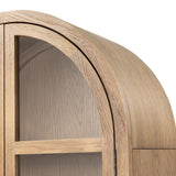 Hepburn Cabinet - Drifted Smoked Oak Veneer | shipping 09/15/2026