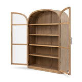 Hepburn Wide Cabinet - Drifted Smoked Oak Veneer | shipping 09/15/2026