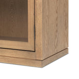 Hepburn Wide Cabinet - Drifted Smoked Oak Veneer | shipping 09/15/2026