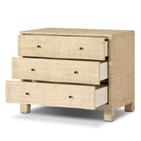 Hollis Nightstand - Natural Fleck Raffia | shipping 09/25/2026