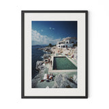 Hotel Du Cap Eden-Roc III by Slim Aarons - Black Maple