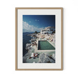 Hotel Du Cap Eden-Roc III by Slim Aarons - White Oak