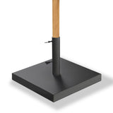 Baska Outdoor Rectangular Umbrella - Fine Sanded Teak-Fsc / Ibiza Mole - Ibiza Mole