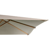 Baska Outdoor Rectangular Umbrella - Fine Sanded Teak-Fsc / Ibiza Mole - Ibiza Mole