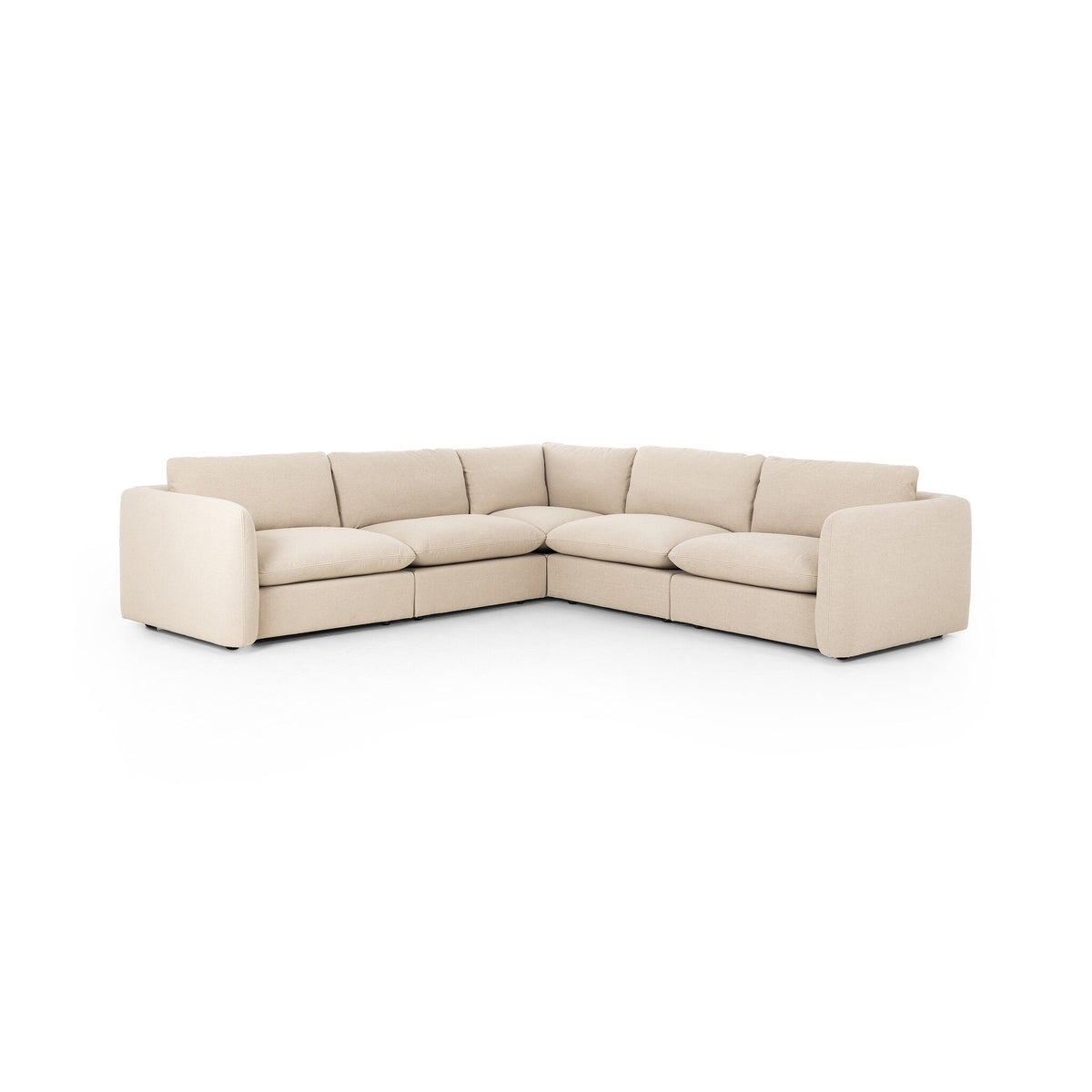 Ingel Antwerp Taupe 5-Piece Sectional | shipping 12/25/2025
