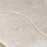 Ingrid Coffee Table - Cappuccino Marble