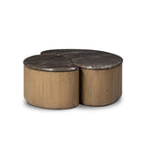 Ingrid Coffee Table - Warm Grey Marble | shipping 09/10/2026