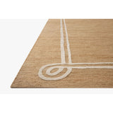 Jeremiah Brent x Loloi Tracery Natural / Ivory Hand-Knotted Rug