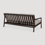 Featuring Jack Ivory Mahogany Dark Brown Sofa by Ethnicraft at Amethyst Home. Alluring from every angle, luxuriant shapes and curves form the basis of the Jack collection. This sofa's clean lines are inspired by Scandinavian modernism, reinforcing a classic, vintage, feel that can be passed on to generations ahead.Weight : 88 lb Dimensions: 34.5 in W x 73 in L x 29.5 in HBackrest . Amethyst Home provides interior design, new construction, custom furniture, and area rugs in the Calabasas metro area