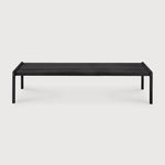 Featuring Jack Teak Black Outdoor Coffee Table by Ethnicraft at Amethyst Home. Alluring from every angle, luxuriant shapes and curves form the basis of the Jack collection. Designed to attract attention with the same clean and classic lines, place the Jack coffee table as a single item or arranged together in a composition specific to your needs.Brushed : YesCollection : JackFinis. Amethyst Home provides interior design, new construction, custom furniture, and area rugs in the Calabasas metro area
