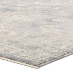Featuring Alara Rug by Jaipur Living at Amethyst Home. Elegant and classic, the Alara design presents a largely sought-after Oushak-inspired pattern in a durable, powerloomed construction. The beautiful blue and gray oriental pattern effortlessly elevates any medium-traffic indoor setting. Space-dyed polyester introduces subtle, intriguing color variation, . Amethyst Home provides interior design, new home construction design consulting, vintage area rugs, and lighting in the San Diego metro area.