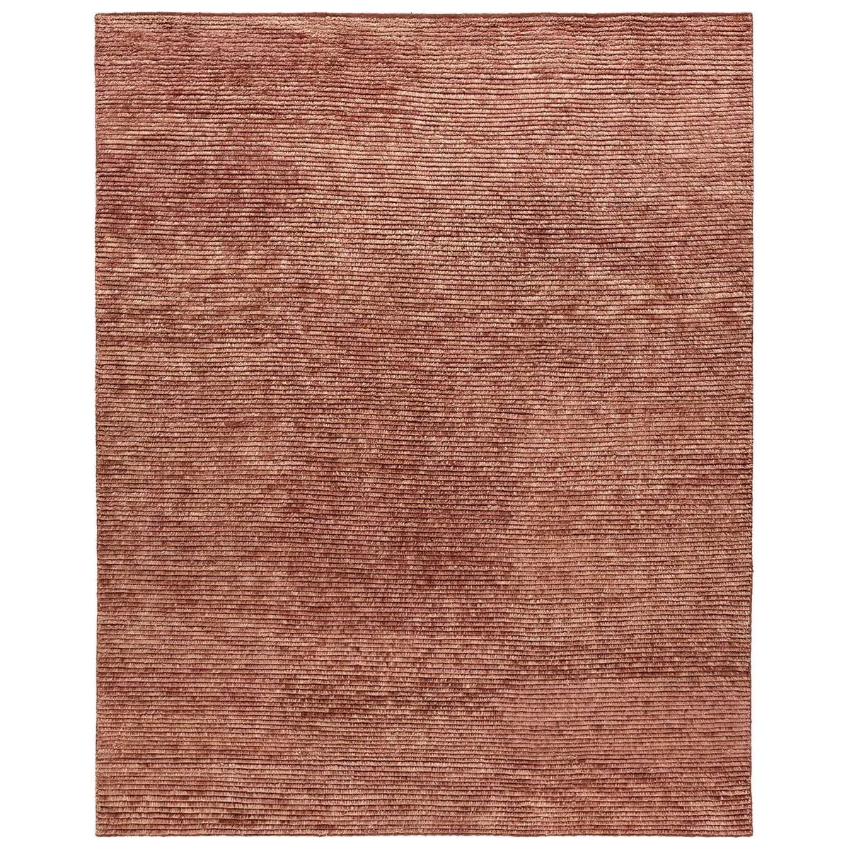 Drawing inspiration from Moroccan textiles, Alpine showcases the beauty in simplicity. Durable wool is hand-knotted onto a cotton foundation to create this high-piled accent piece. Its solid red design instantly adds warmth and comfort to any indoor, medium-traffic setting.Hand Knotte Amethyst Home provides interior design, new home construction design consulting, vintage area rugs, and lighting in the San Diego metro area.